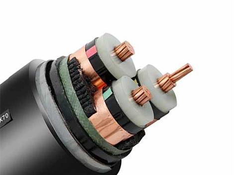 moyen tension 8.7/15kv cable de 3 le noyau 3 x 95 le fil d'acier de câble électrique de la SWA du CU mm2 0 blindé