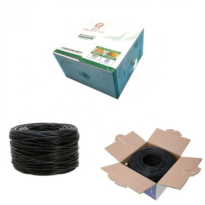 Correction électrique de S/FTP attacher le câble flexible AL Foil Shielded Cat 6a Lan Cable 8 de réseau